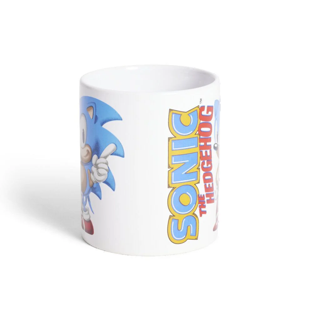 Mug Sonic blanc et bleu 315ml