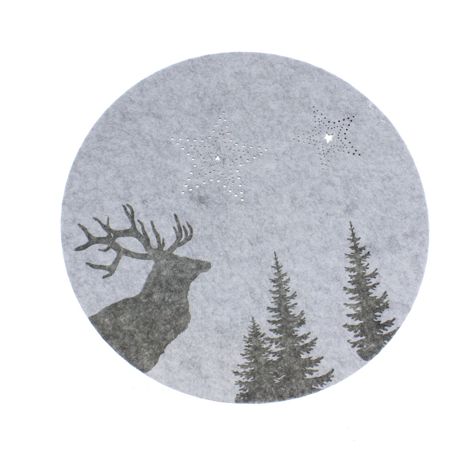 Deckchen - rund - ca. 30 x 0,5 cm