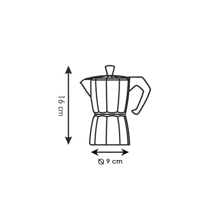 Tescoma Espressokocher PALOMA 3 Tassen