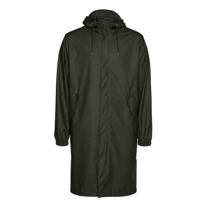 Rains Parka Fishtail Imperméable | Vert kaki