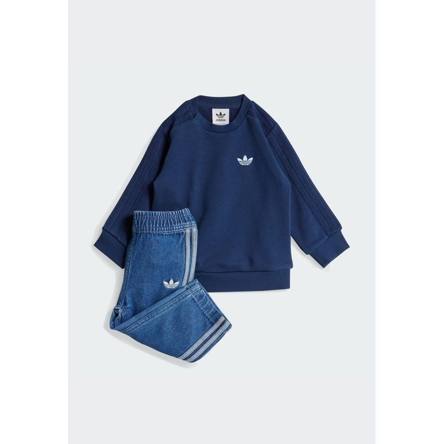 Adidas Original Ensemble haut ras-du-cou Denim Enfants