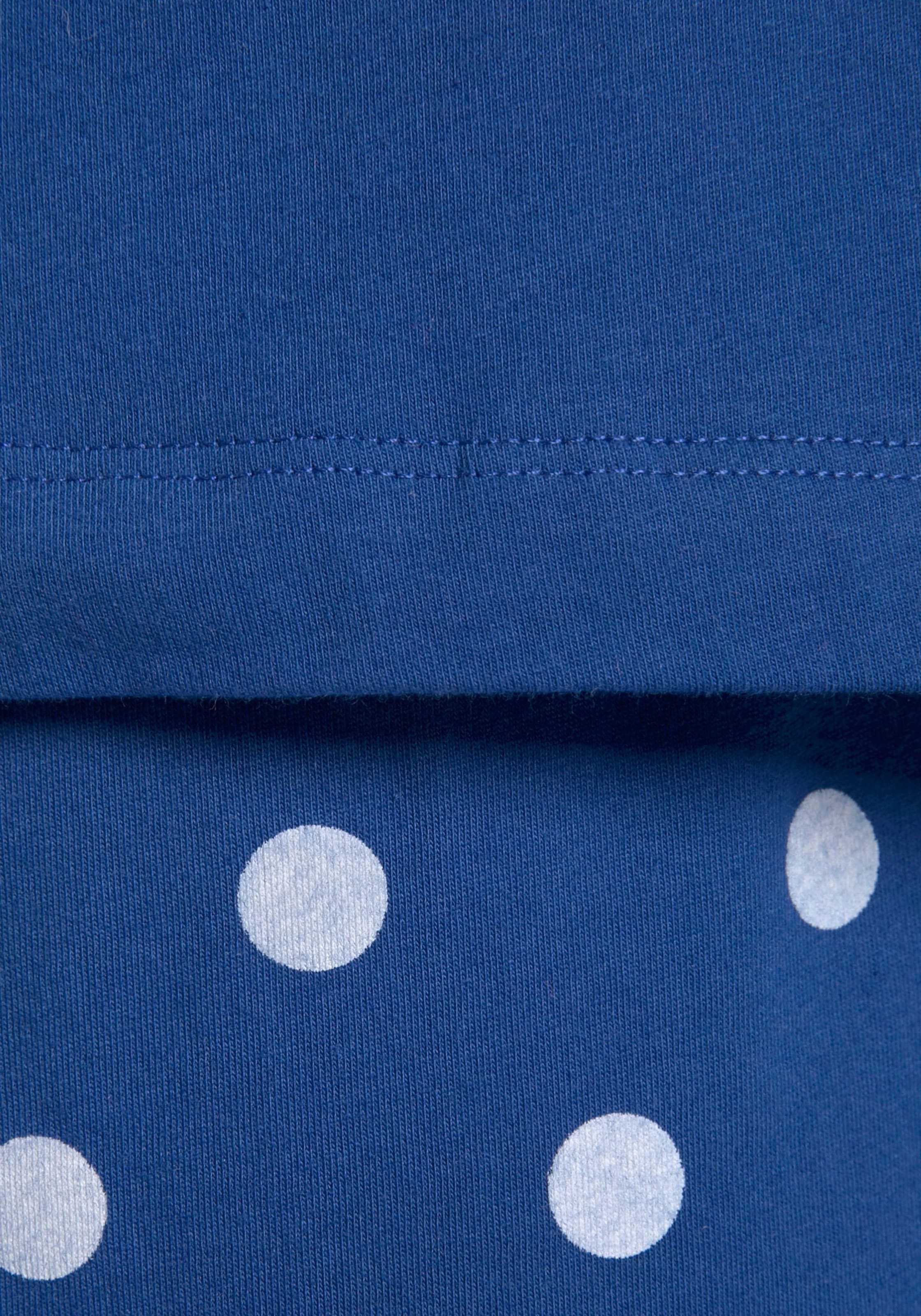 Peanuts Pyjama, 2 Stk. mit Snoopy-Druck und Pünktchen-Hose