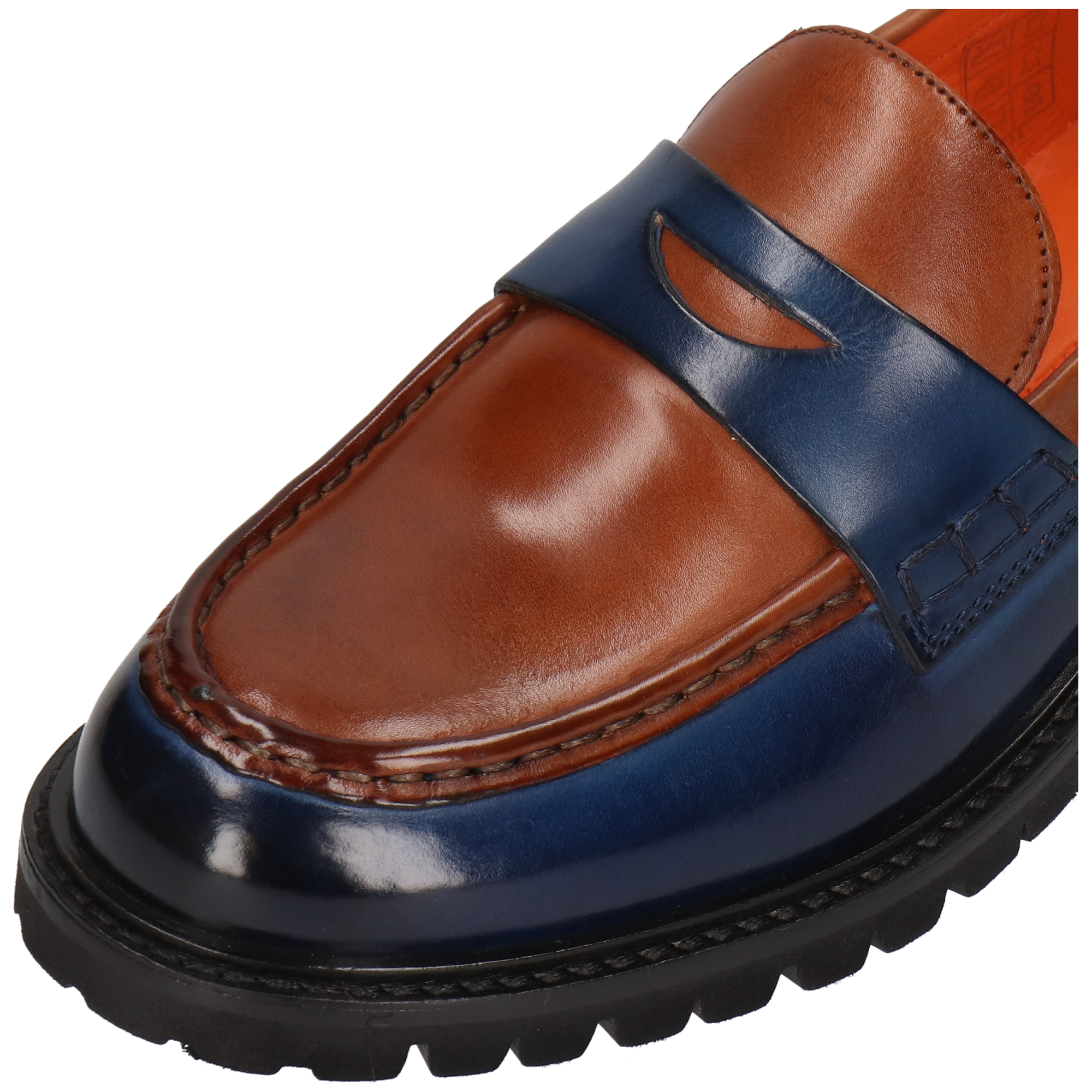 REGINE 6 - Mocassins à talon plat | Multicolore