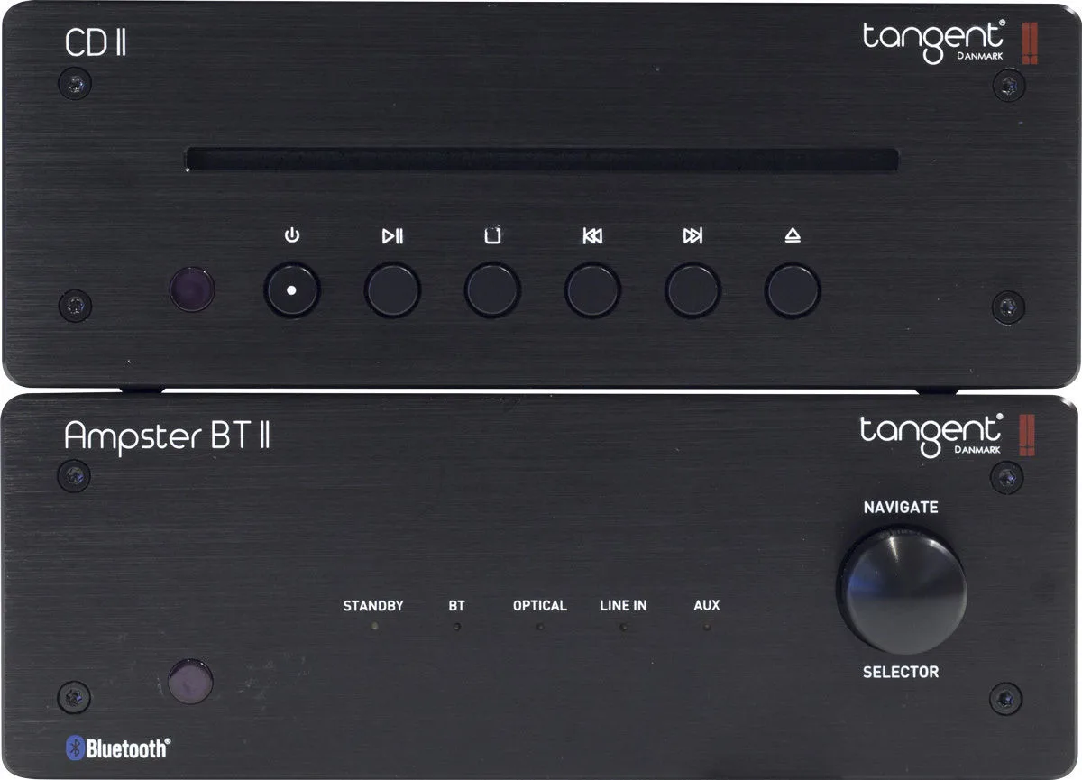 Tangent Ampster BT II   Tangent CD II Amplis hi-fi stéréo