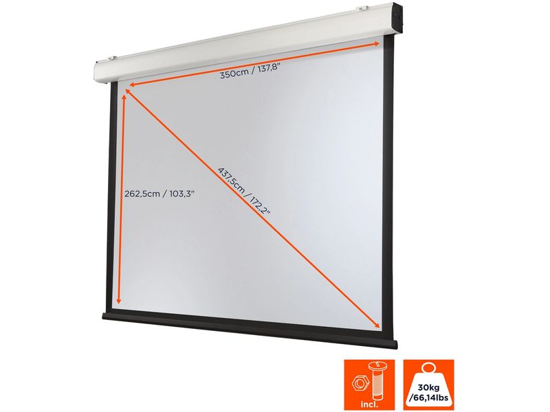 Celexon Motorleinwand Expert XL 350x265 cm 4:3 Celexon Leinwand Motor Expert XL 350 x 265 cm