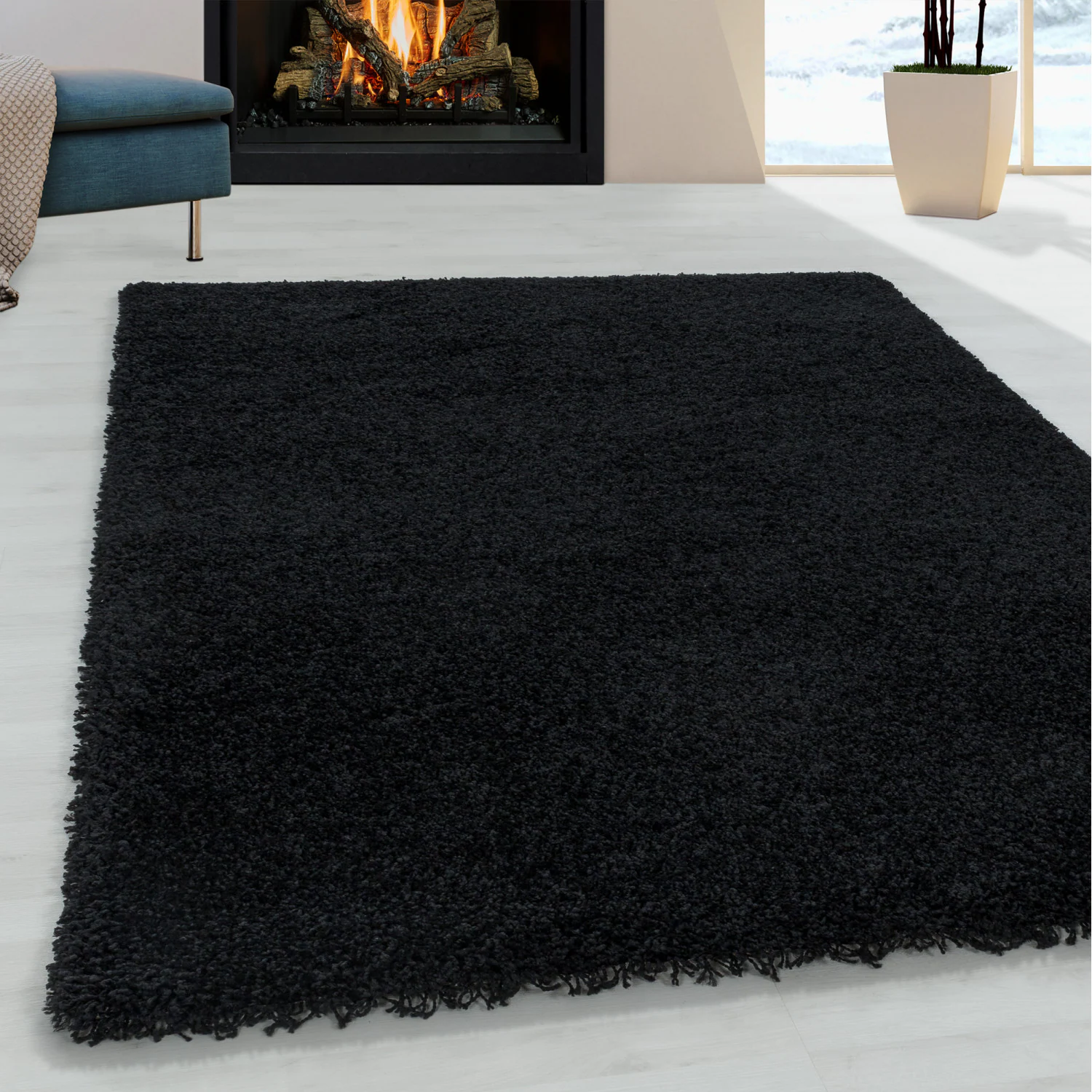 Wunderschöne Shaggy Hochflor Langflor 30mm Shaggy Teppich in Verschiedene Farben
