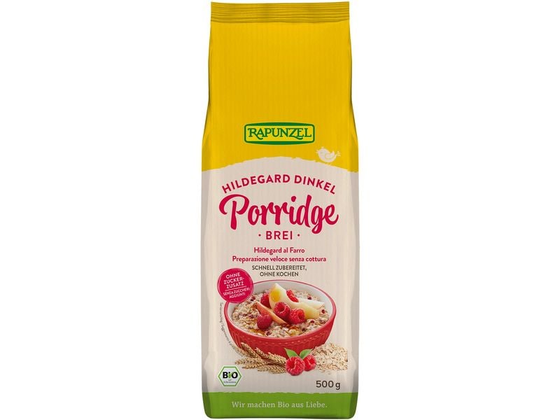 Rapunzel Porridge Hildegard Dinkel 500 g Biologisch zertifizierter Frühstücksbrei