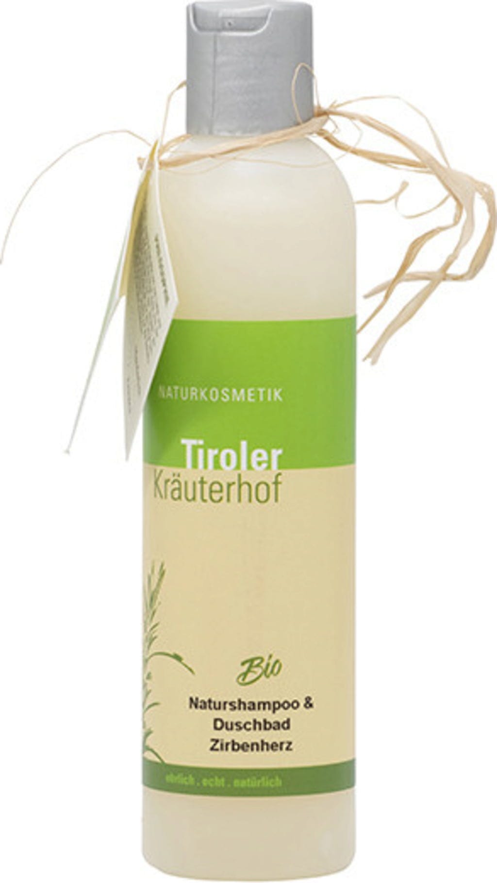 Tiroler Kräuterhof  Naturshampoo & Duschbad Zirbenherz bio, 200 ml
