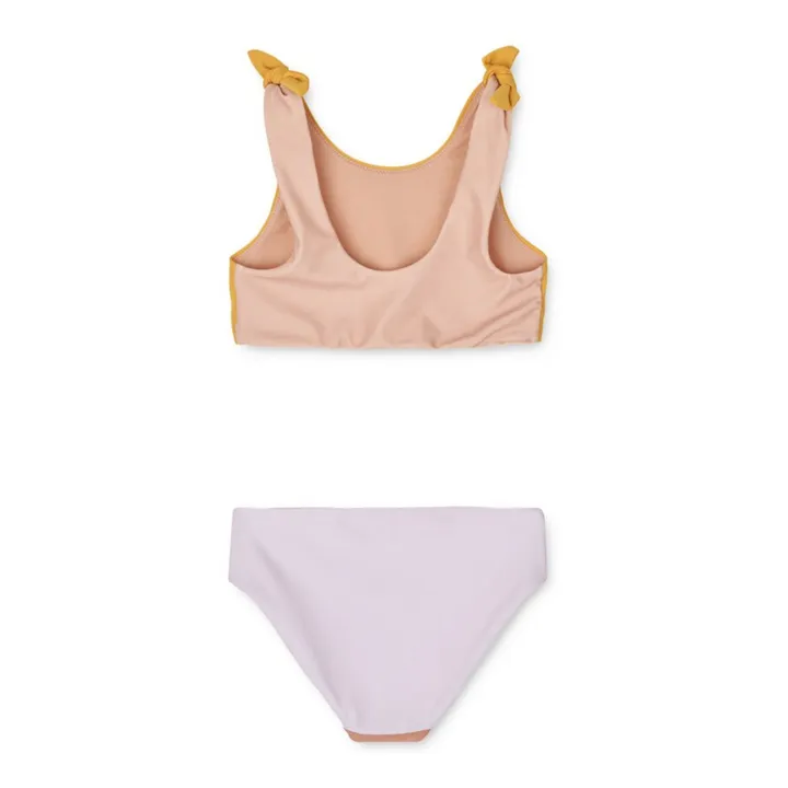 Liewood Maillot de Bain 2 pièces Matière Recyclée Bow | Jaune moutarde