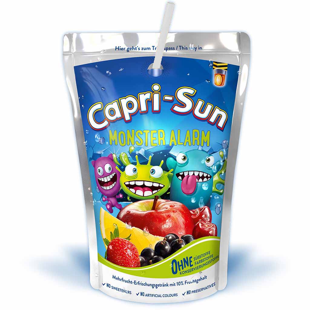10x Capri-Sun Monster Alarm á 200ml=2L MHD:30.10.25