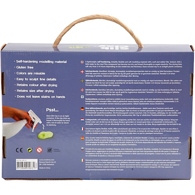 Silk Clay® Gaveeske, ass. farger, 1 sett