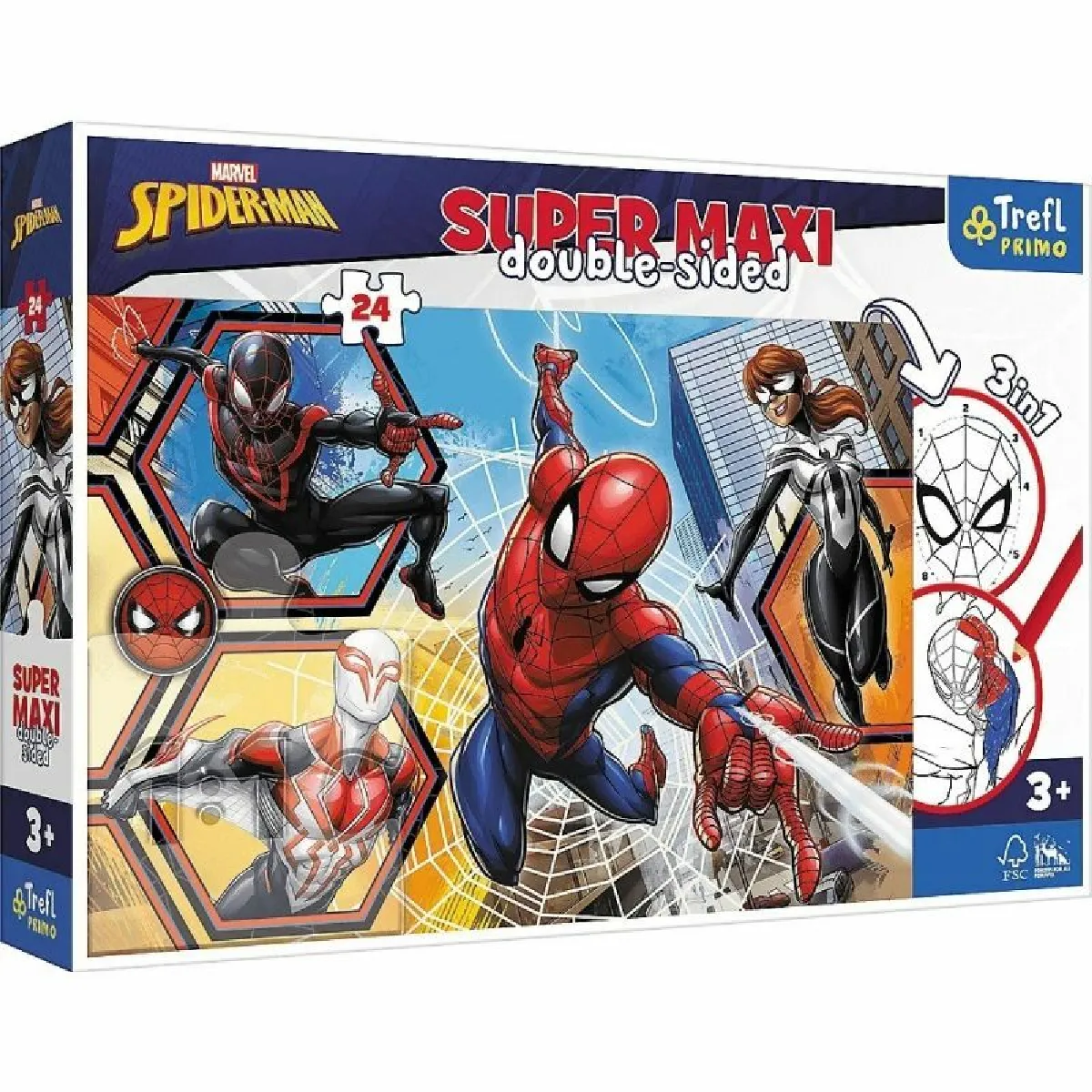 Trefl Puzzle SUPER MAXI - Spiderman
