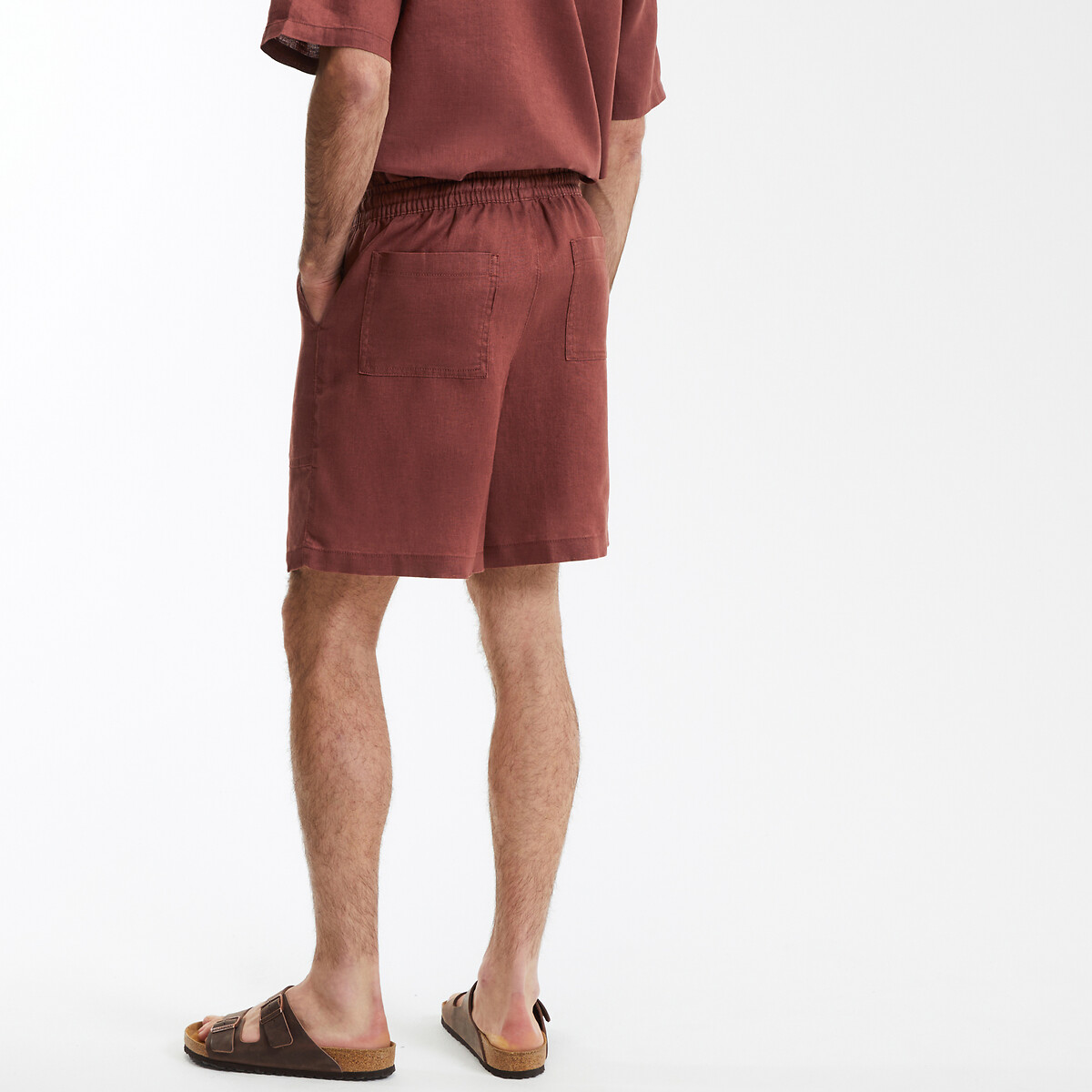 COLEÇÕES LA REDOUTE<br>Bermudas de linho