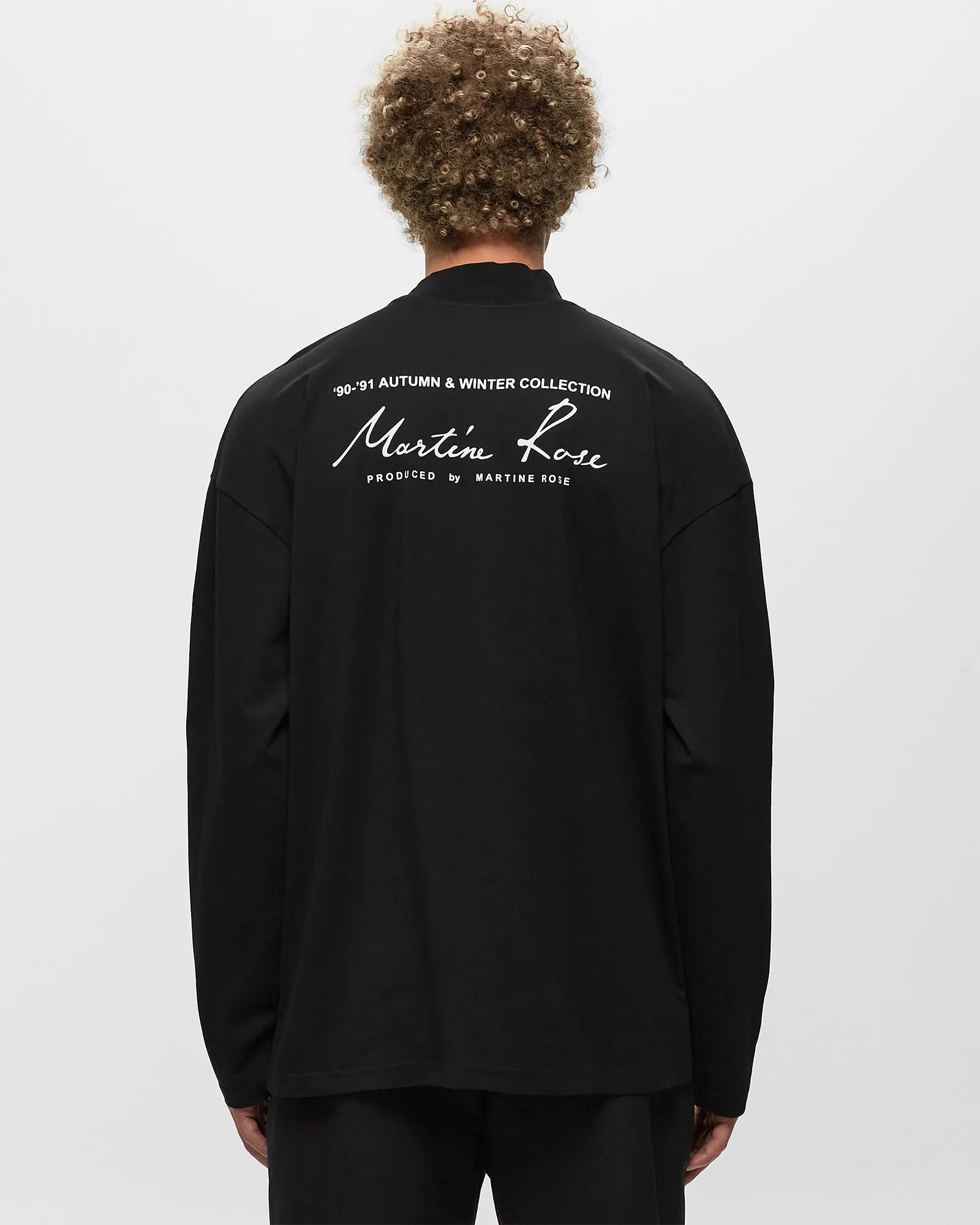 Martine Rose FUNNEL NECK TEE