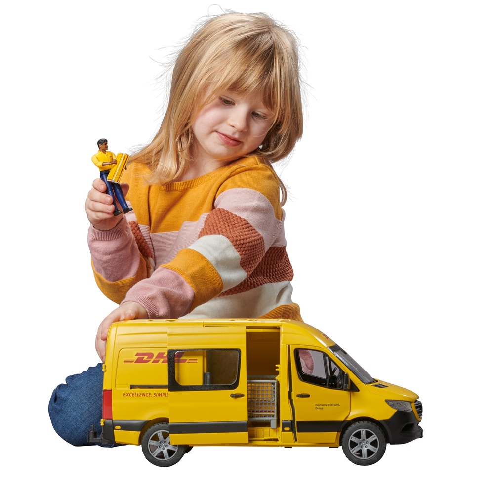 Bruder Mercedes-Benz Sprinter DHL Van With Driver