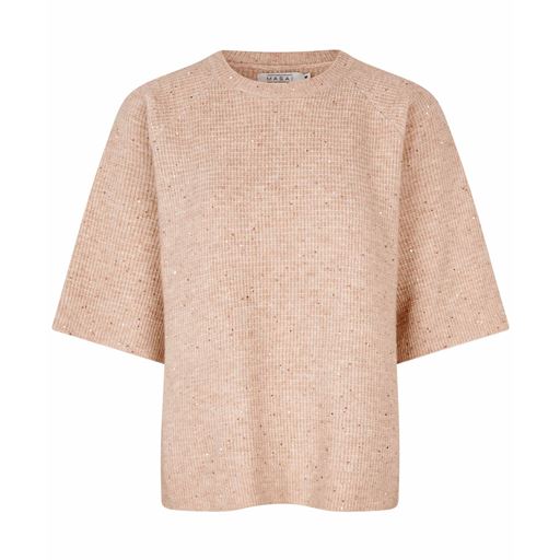 Masai Farinna Strikbluse, Bisquit, L