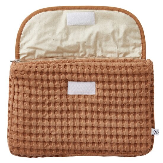 Trousse Coton Gaufre   Cassonade        de               BB&Co