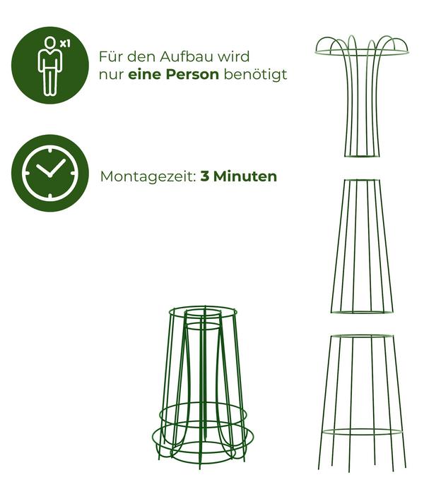 Dehner Metall-Obelisk Maxima