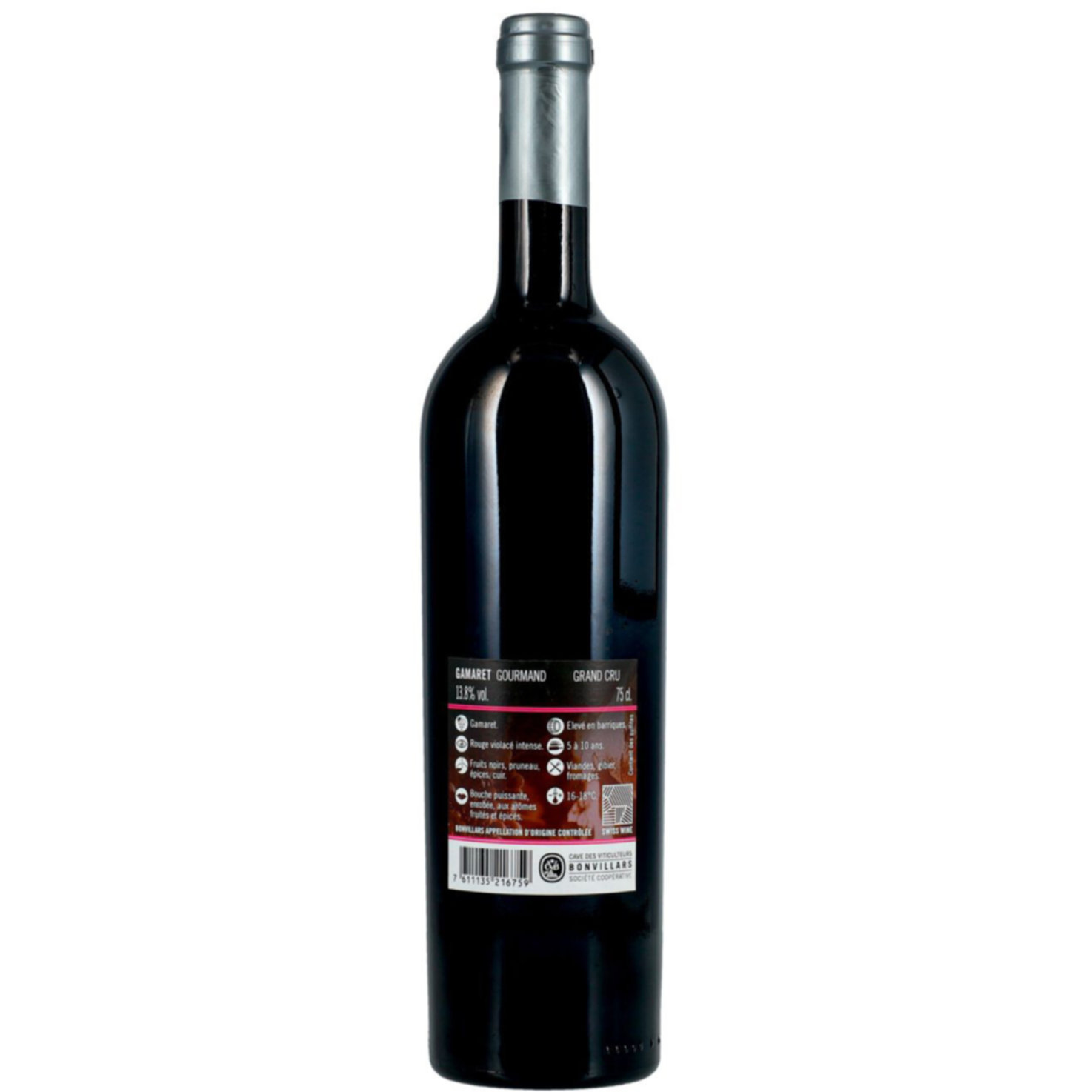 Gamaret Gourmand Cave de Bonvillars -75cl