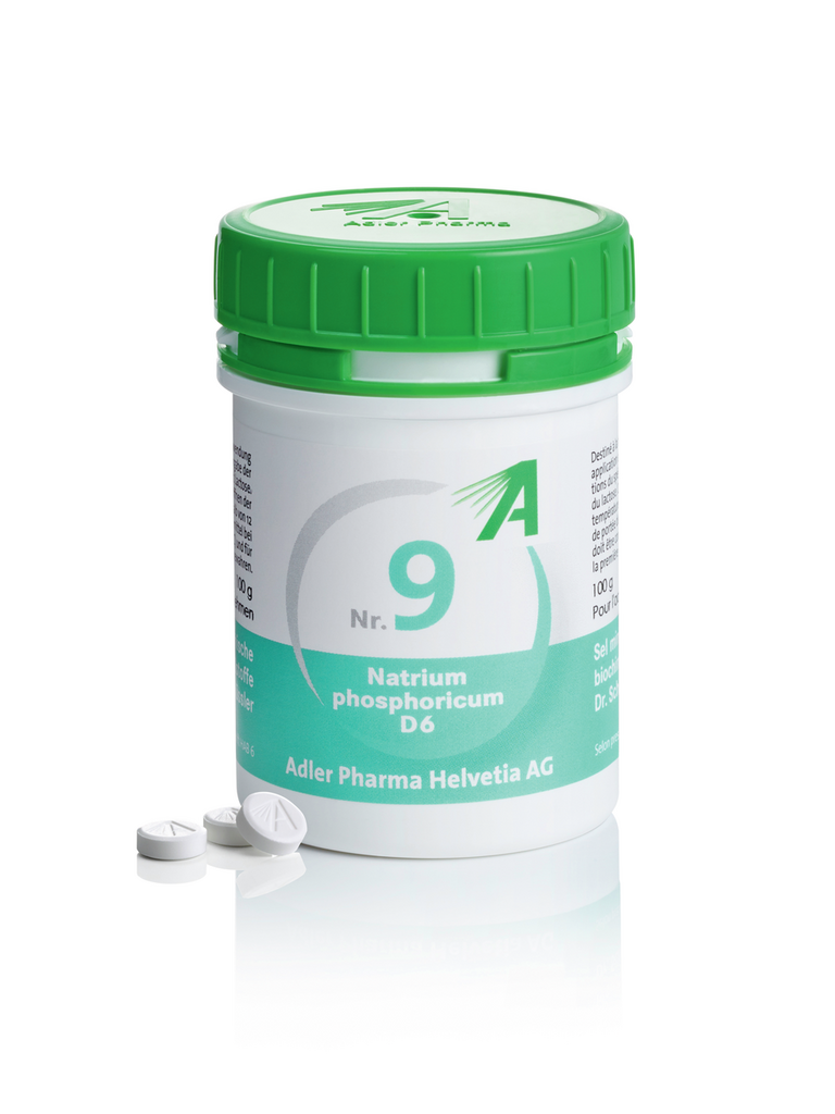 ADLER Nr9 Natrium phosphoricum 6 D<br>250 g, Tablette