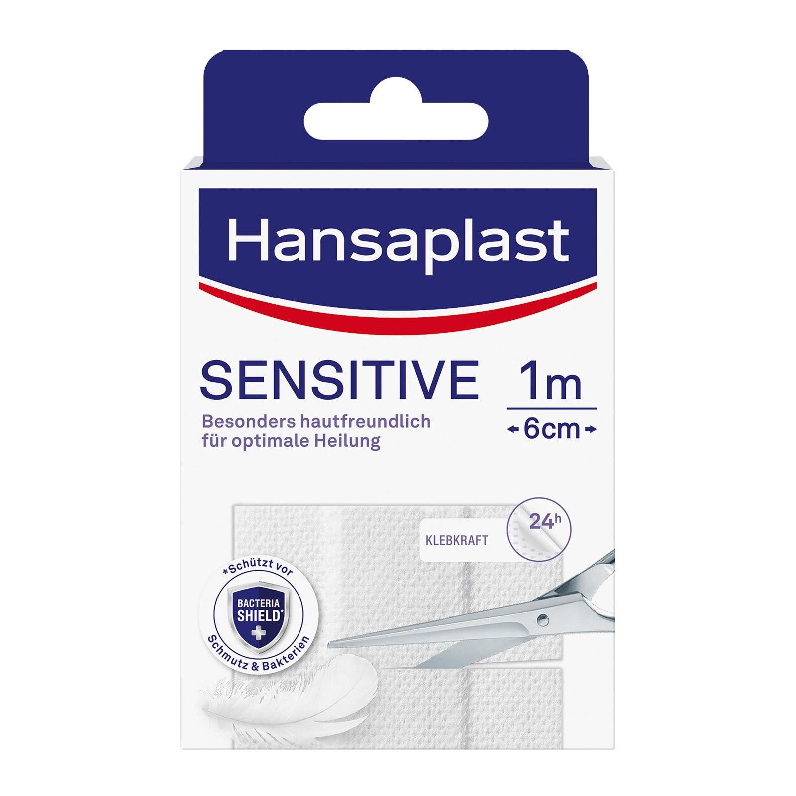 Hansaplast Sensitive 1mx6cm