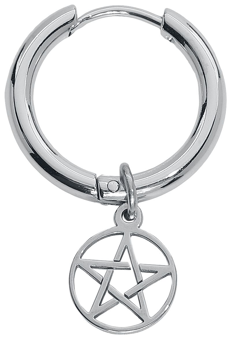 Créoles Pentagramme | etNox Boucles d'oreilles