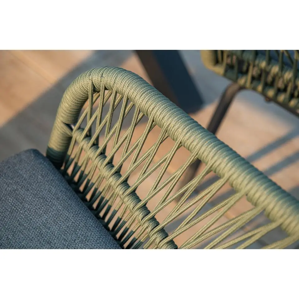 Garden Impressions Triton dining stoel - Rope/Moss Green