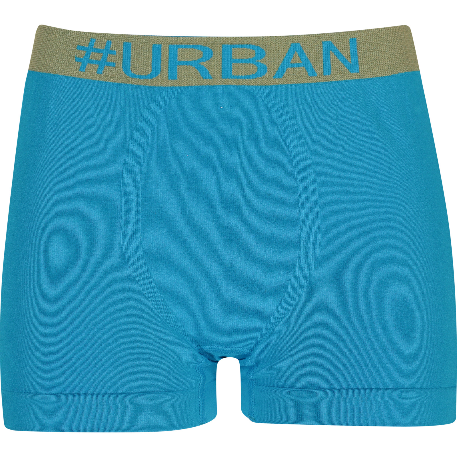 Knaben-Boxershorts seamless, 2 Stück blau