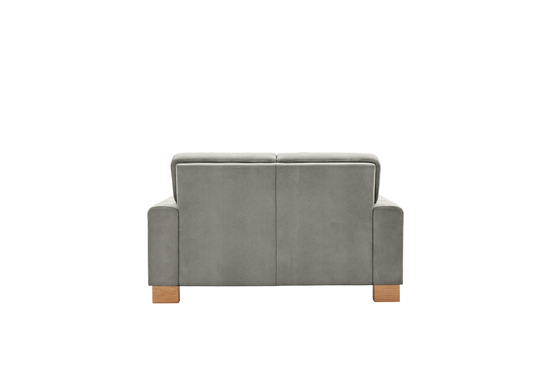 polsterpower 2-Sitzer-Sofa - Saddle alu - Basismodell
