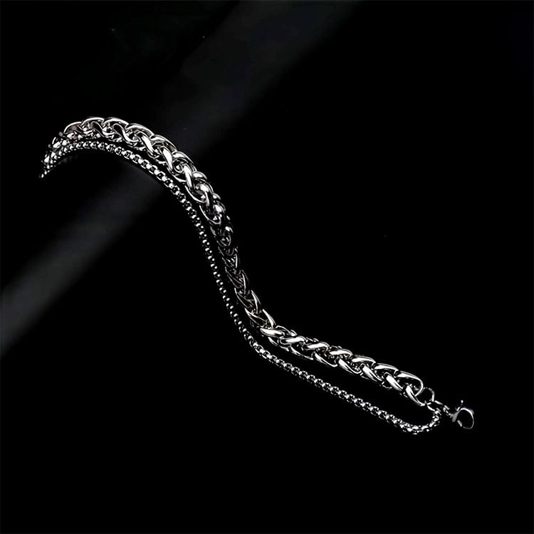 Malikasa - gelaagde kettingarmband