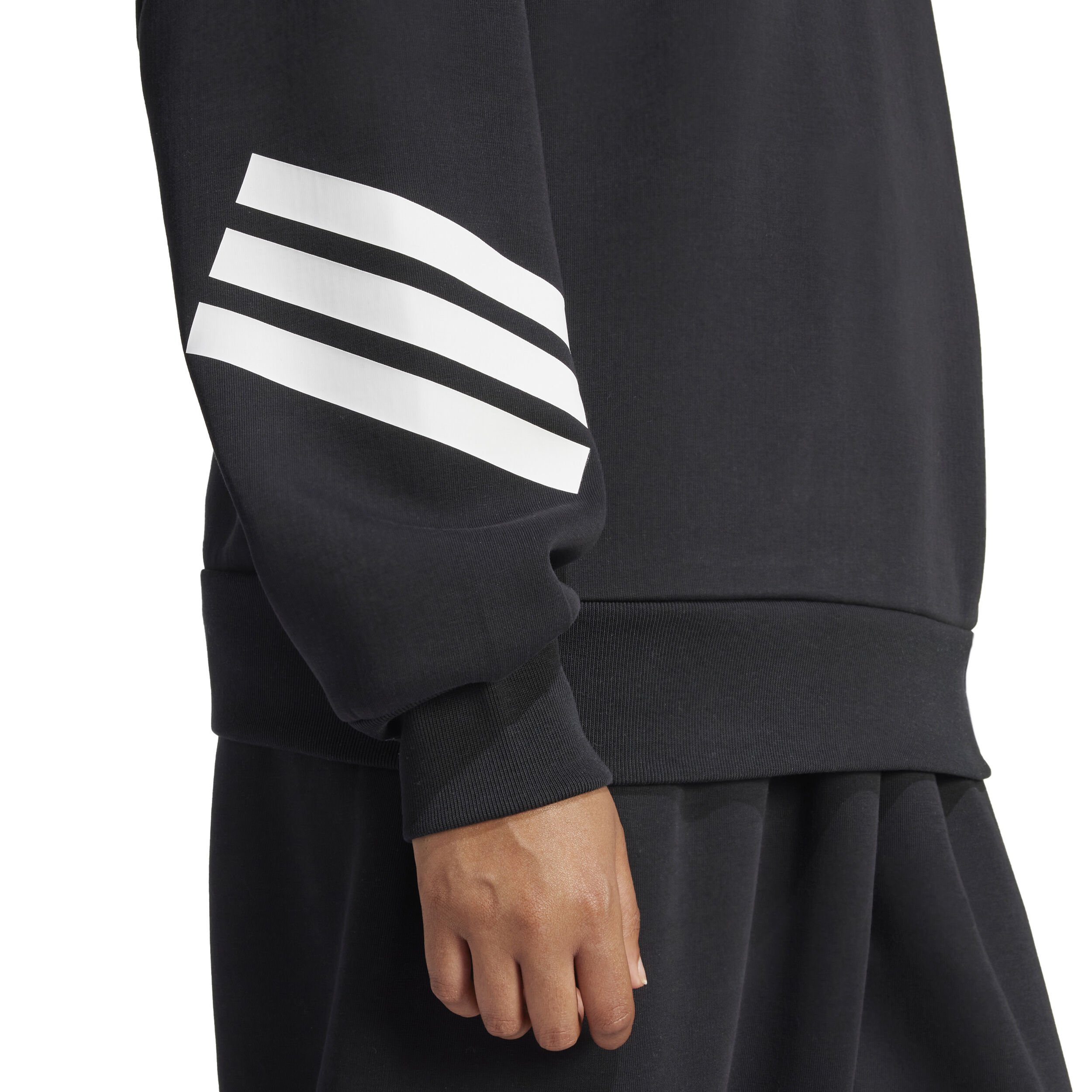 adidas Future Icon 3Stripes Sweat-shirt Femmes - Noir , Blanc