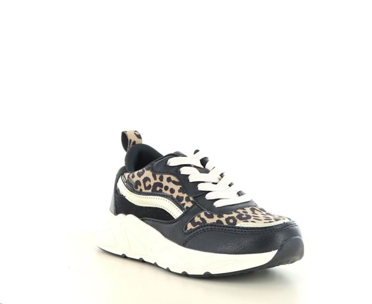 PS Poelman Gigi 02 Black with animal print,