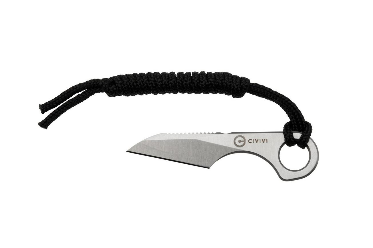 Civivi Gramis C23004-2 zilver, nekmes