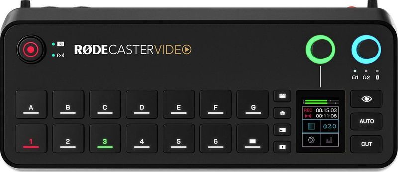 RØDE RODECaster Video - Mengpaneel - Zwart - Professionele Audioproductie