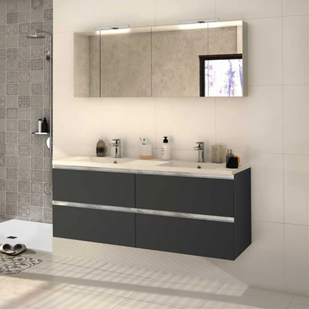 Dansmamaison Ensemble SDB DIBA 140 cm