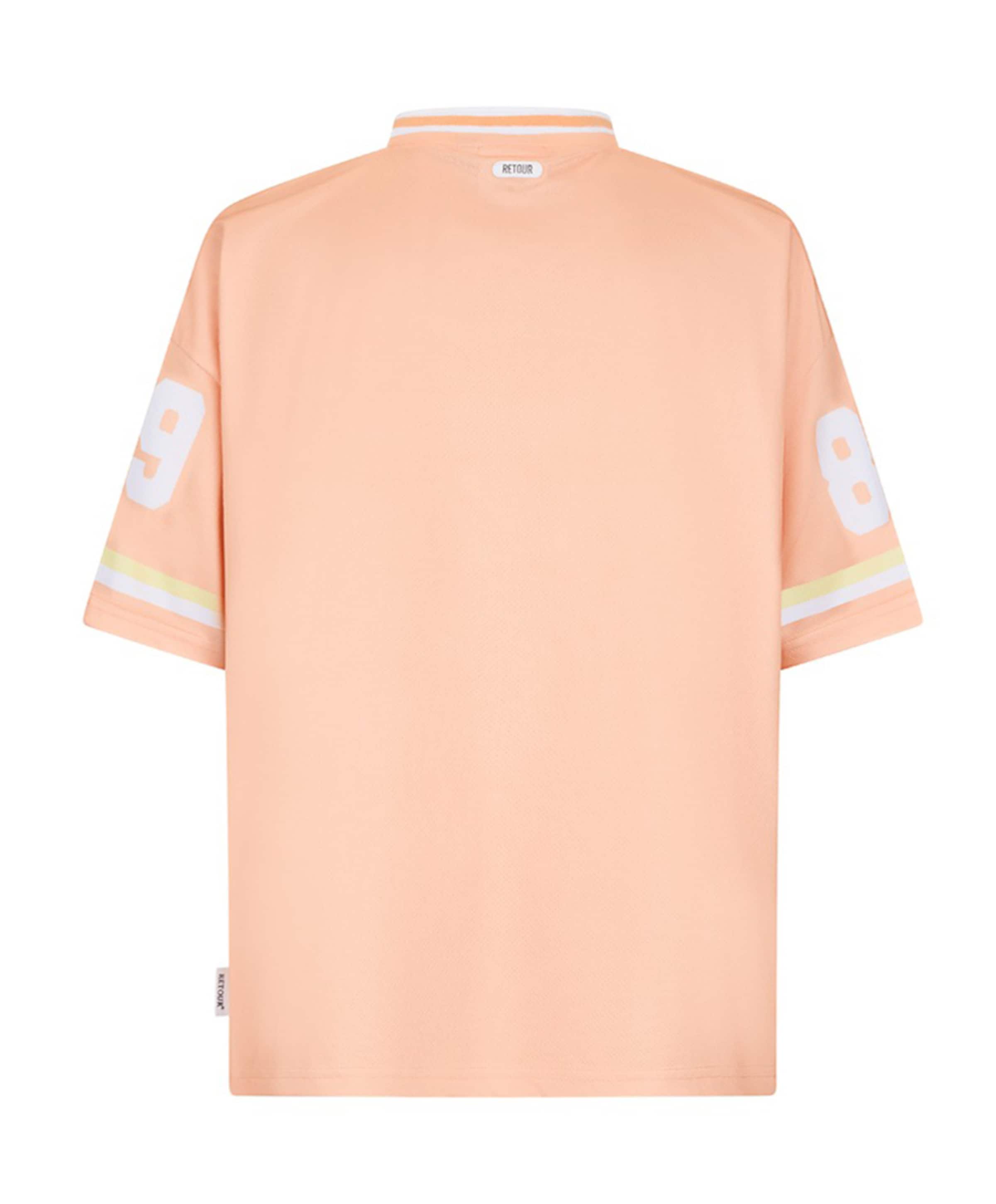 Retour Meisjes T-shirt oranje