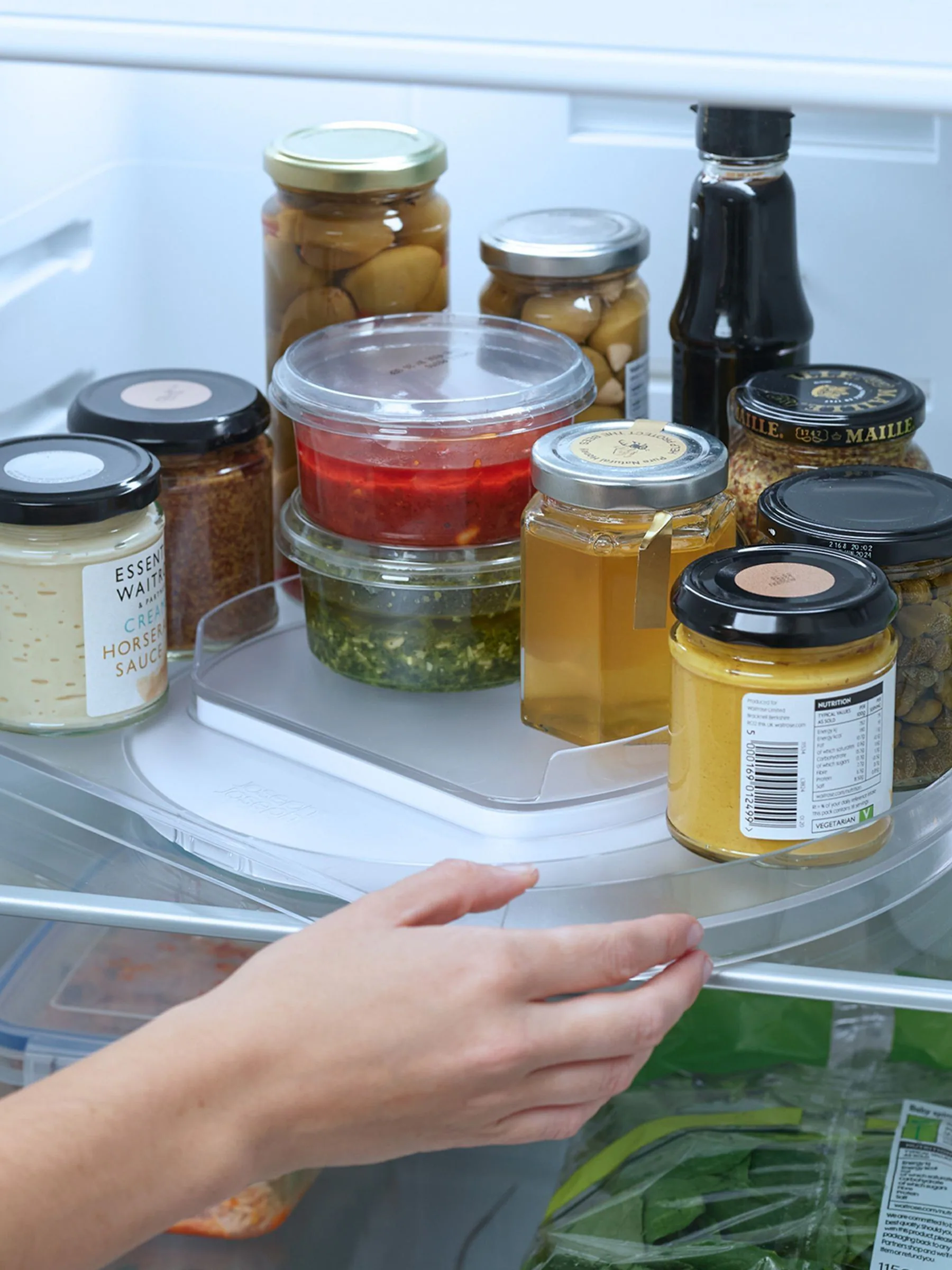 Joseph Joseph FridgeStore roterende organiser