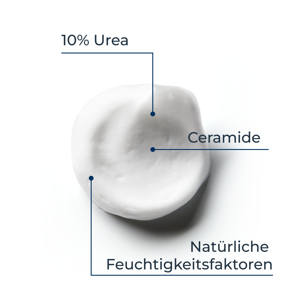EUCERIN UreaRepair Fussschaum 10 %<br>150 ml, Dispenser, Schaum, Urea