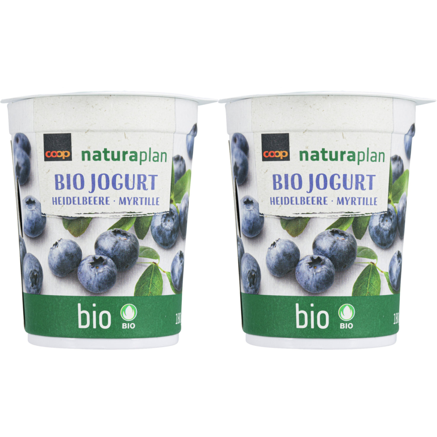Naturaplan Bio Joghurt Heidelbeer 2x180g