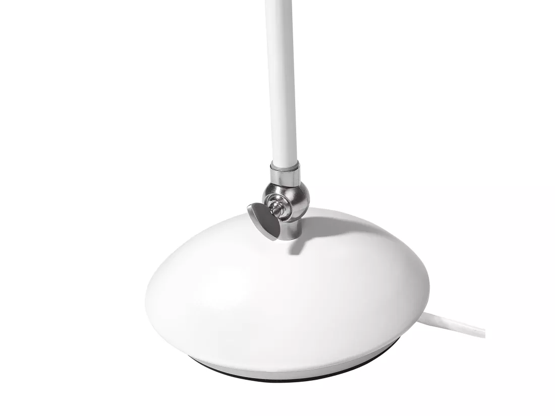 Lampe de bureau HELMAND Réglable Métal Blanc