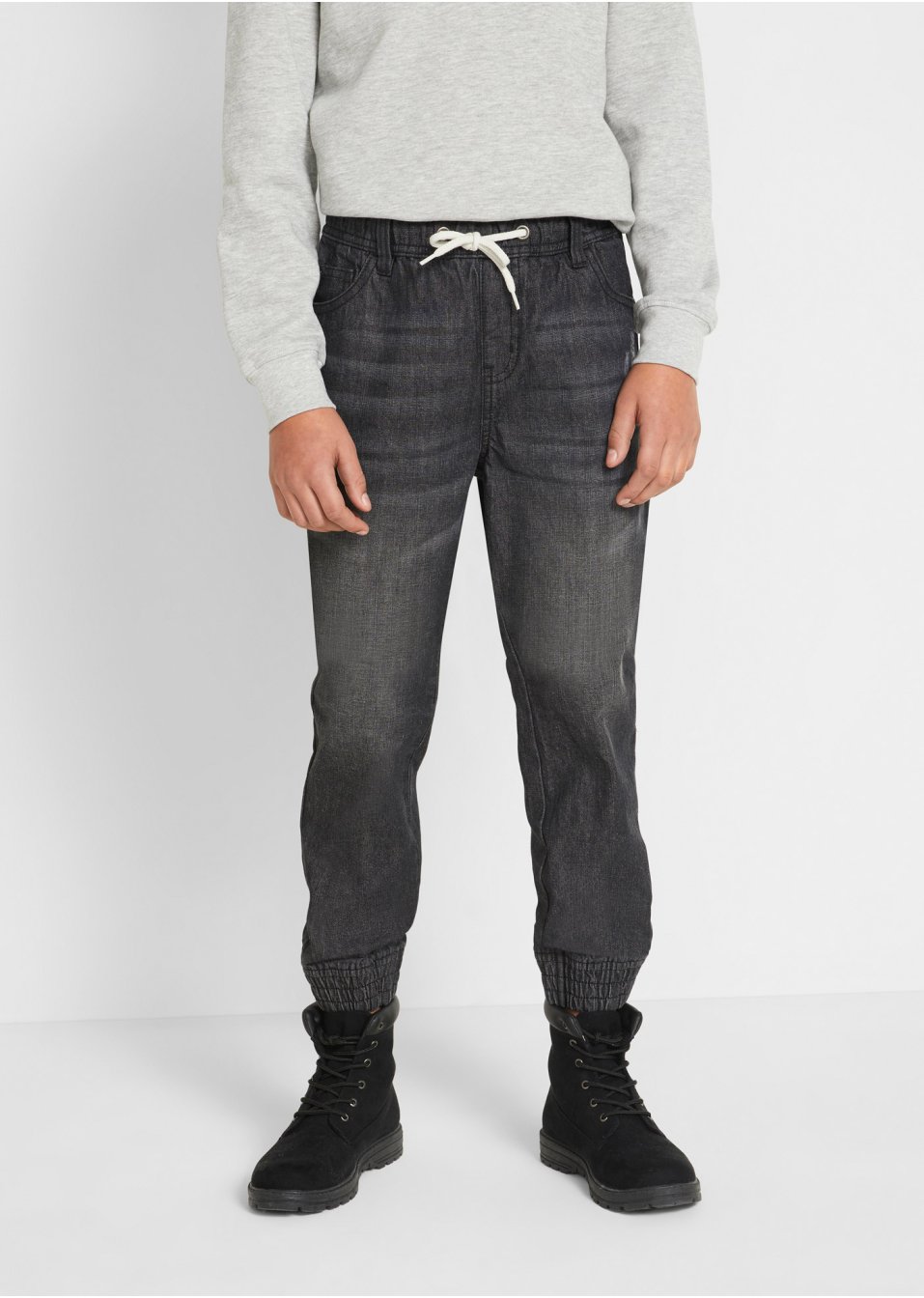 Lot de 2 pantalons garçon avec taille extensible