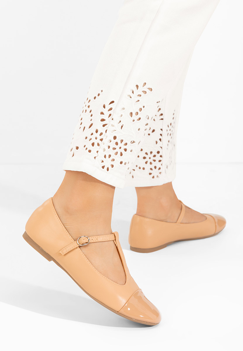Ballerines femme beige Nubina