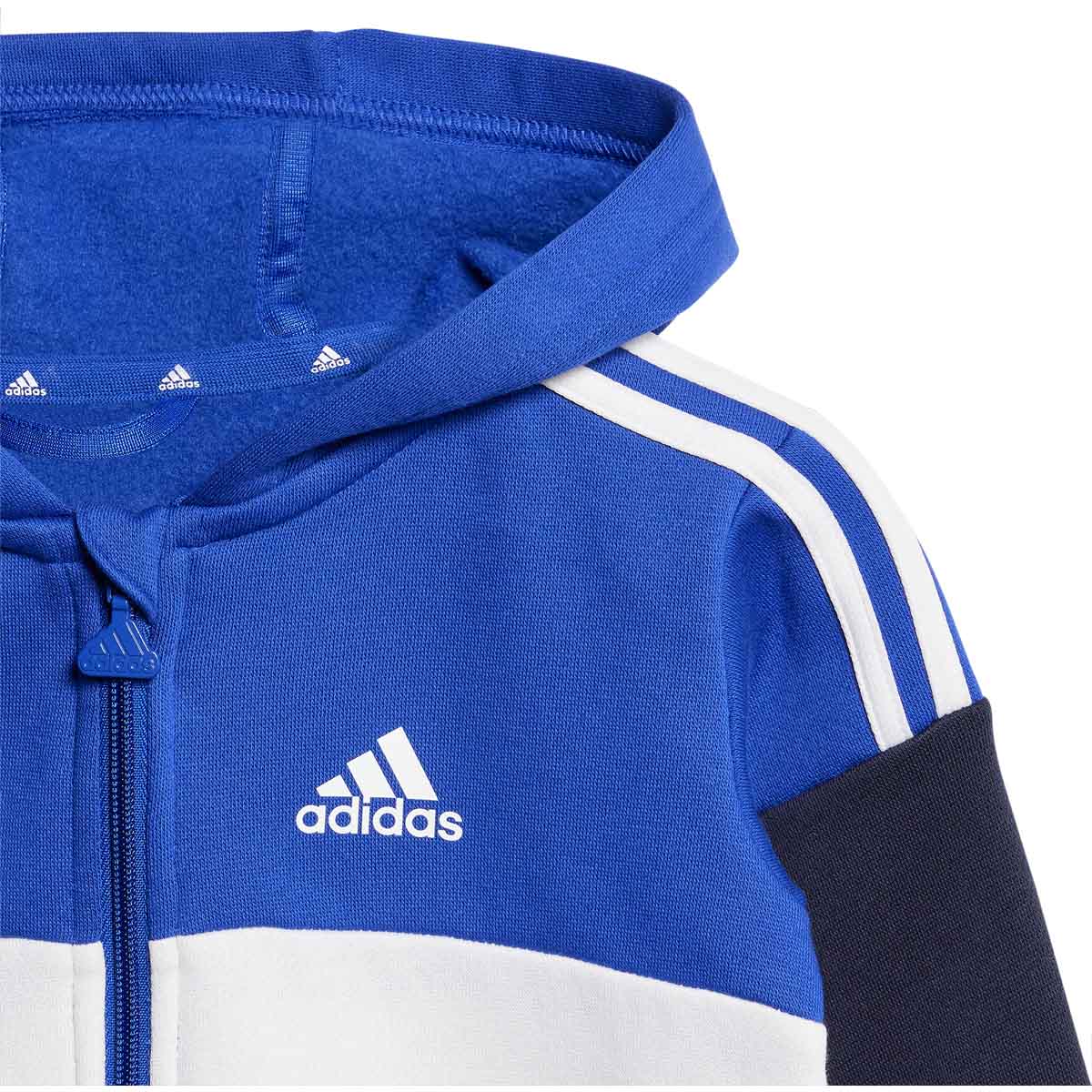 adidas 3-Stripes Hood Joggingsæt Børn