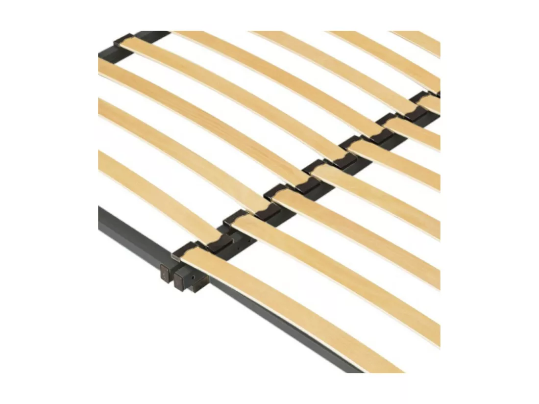 Sommier à lattes de 90 à 160x200 Extensible - 27 lattes bois - Fabrication française