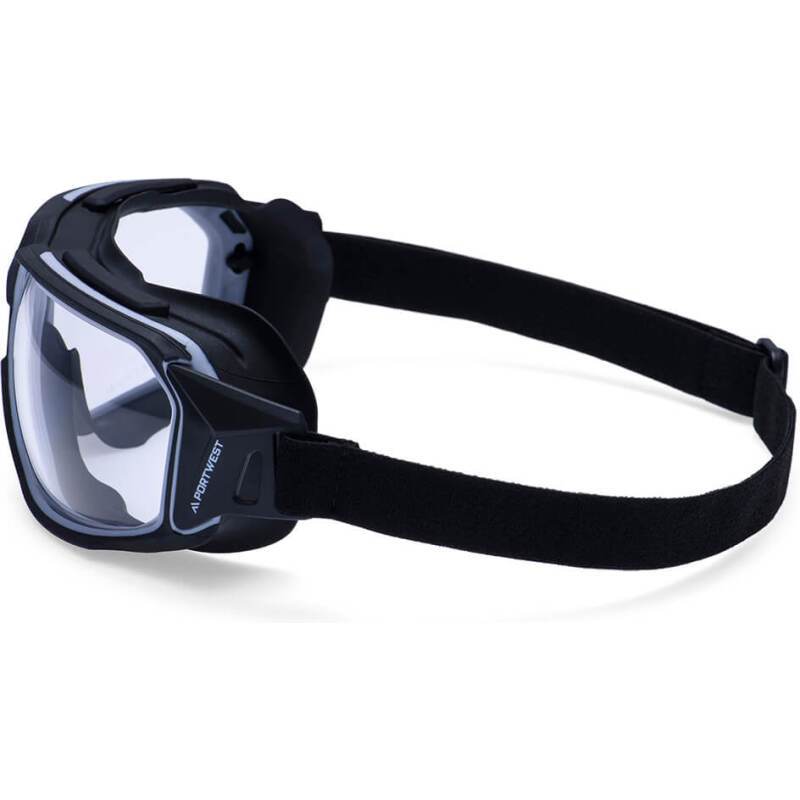 Portwest PS64 Lunettes de protection pliables Incolore