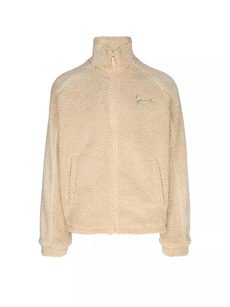 KARL KANI Fleecejacke  beige