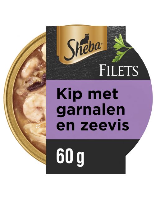 Sheba Filets In Saus 60 g - Kattenvoer