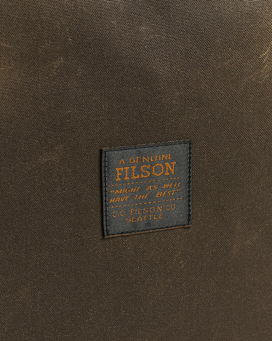 Filson Tin Cloth Small Duffle Otter Green