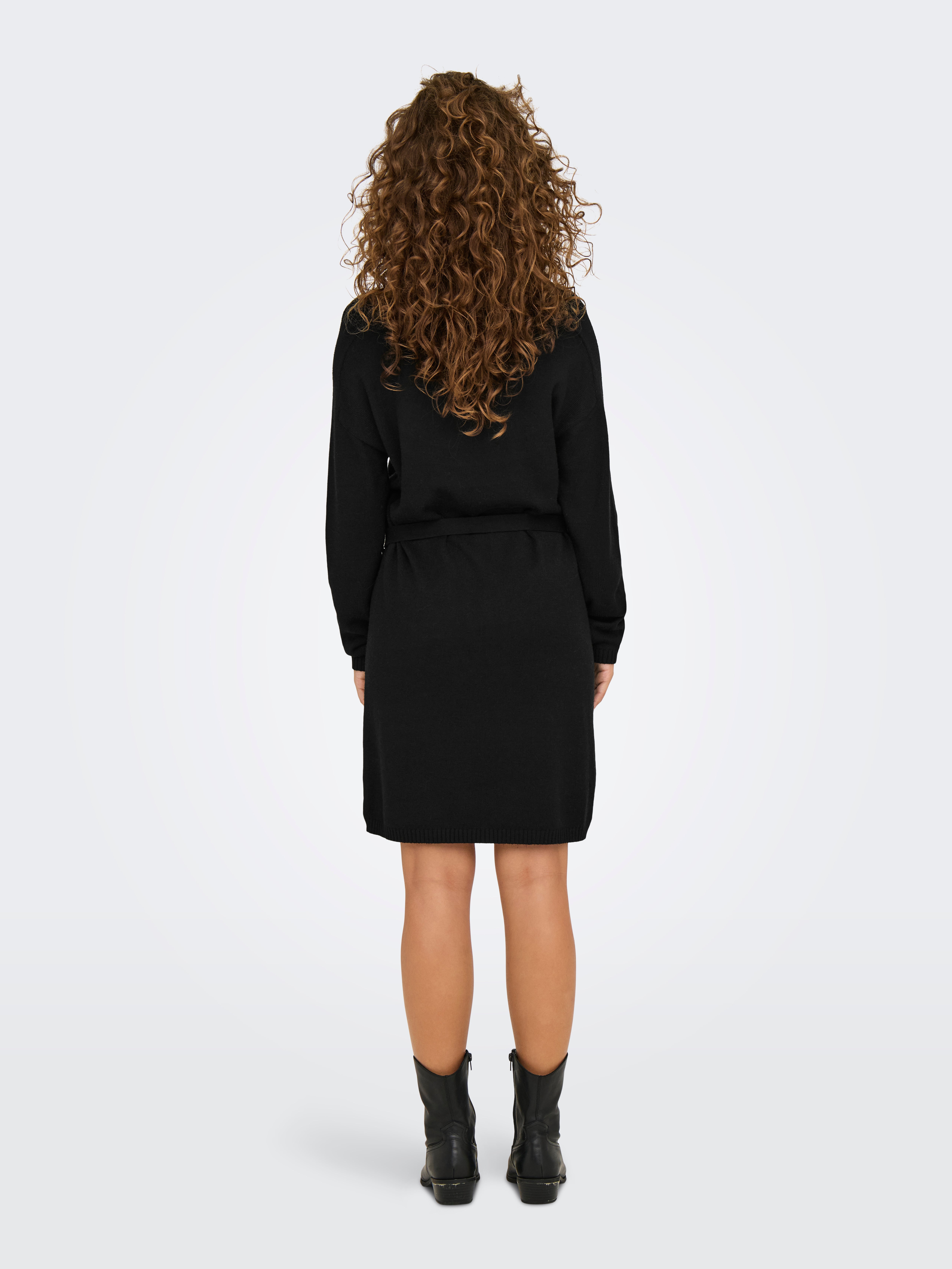 ONLLEVA Langes Kleid Black
