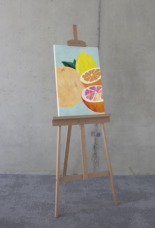 Komar Leinwandbild »Mint and Lemonade - Grösse 40 x 60 cm« Natur 1 Stk. tlg. Keilrahmenbild mi Echtholzrahmen